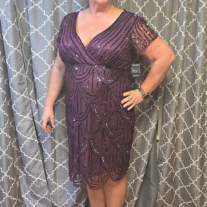 Semi-formal Marina dress.